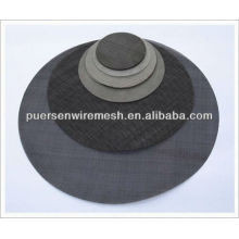 mild steel black wire cloth for rubber filter